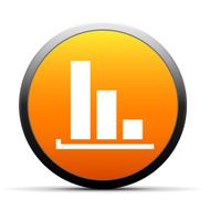 Bar Graph icon on a round button - SimpleSeries N33