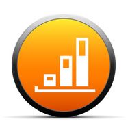 Bar Graph icon on a round button - SimpleSeries N34