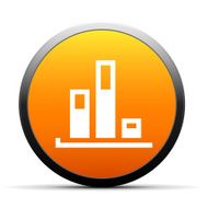 Bar Graph icon on a round button - SimpleSeries N35