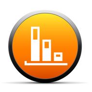 Bar Graph icon on a round button - SimpleSeries N36