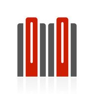 Network Server icon on a white background - ColorSeries