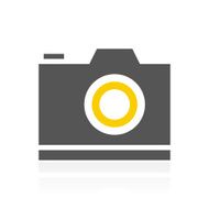 Digital Camera icon on a white background - ColorSeries