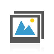 Photographs icon on a white background - ColorSeries