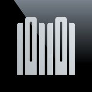 Network Server icon on a black background - CoreSeries