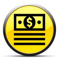 Money icon on a round button - CurveSeries N2