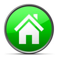 Home icon on a round button