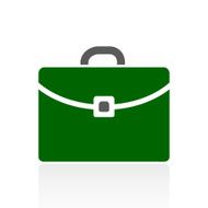 Briefcase icon on a white background - FreshSeries