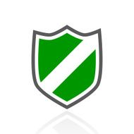 Shield icon on a white background - FreshSeries N2