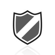 Shield icon on a white background - PrimeSeries N2