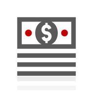 Money icon on a white background - ProSeries N2