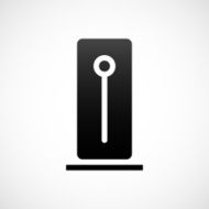 Hard Drive icon on a white background - ShadeSeries