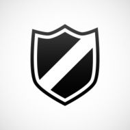 Shield icon on a white background - ShadeSeries N2