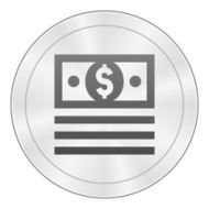 Money icon on a round button - SharpSeries N2