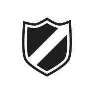 Shield icon on a white background - SingleSeries