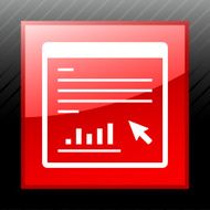 Application icon on a square button - SleekSeries N2