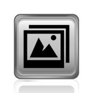 Photographs icon on a square button - SteelSeries