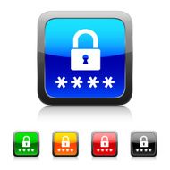 Security icon on color buttons - StyleSeries