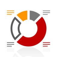 Donut Chart icon on a white background - ProSeries N2