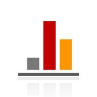 Bar Graph icon on a white background - ProSeries N50