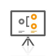 Projection Screen icon on a white background - ProSeries