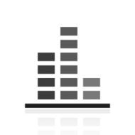 Bar Graph icon on a white background - PrimeSeries N51