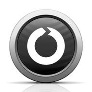 Chevron Chart icon on a round button - ElectSeries