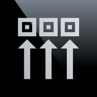 Logistics icon on a black background - CoreSeries