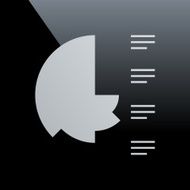 Coxcomb Chart icon on a black background - CoreSeries