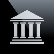 Bank icon on a black background - CoreSeries N7