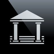 Bank icon on a black background - CoreSeries N9