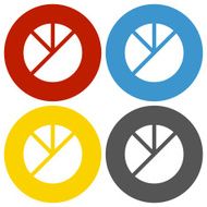 Pie Chart icon on circle buttons - CircleSeries