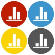 Bar Graph icon on circle buttons - CircleSeries N9