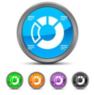 Donut Chart icon on circle buttons - CircledSeries N2