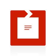 Chevron Chart icon on a white background - Color Series