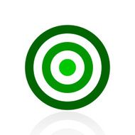 Target icon on a white background - Fresh Series N2