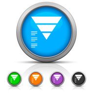 Pyramid icon on round buttons - Gloss Series N3