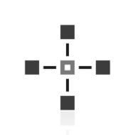 Flowchart icon on a white background - Prime Series