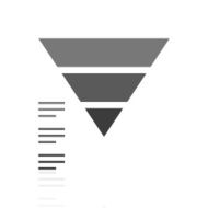 Pyramid icon on a white background - Prime Series N3
