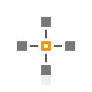 Flowchart icon on a white background - Pro Series