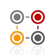 Flowchart icon on a white background - Pro Series N2