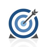 Target icon on a white background - Royal Series