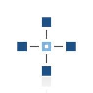 Flowchart icon on a white background - Royal Series