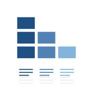 Bar Graph icon on a white background - Royal Series N4