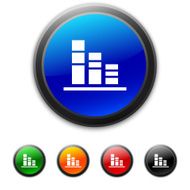 Bar Graph icon on round buttons - Shined Series N3