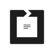 Chevron Chart icon on a white background - Single Series