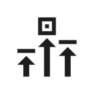 Logistics icon on a white background - Single Series