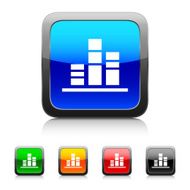 Bar Graph icon on color buttons - Style Series N11