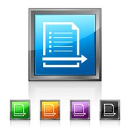 Document icon on square buttons - Squared Series N3
