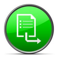 Document icon on a round button - Slender Series
