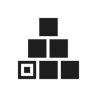 Logistics icon on a white background - Single Series N2